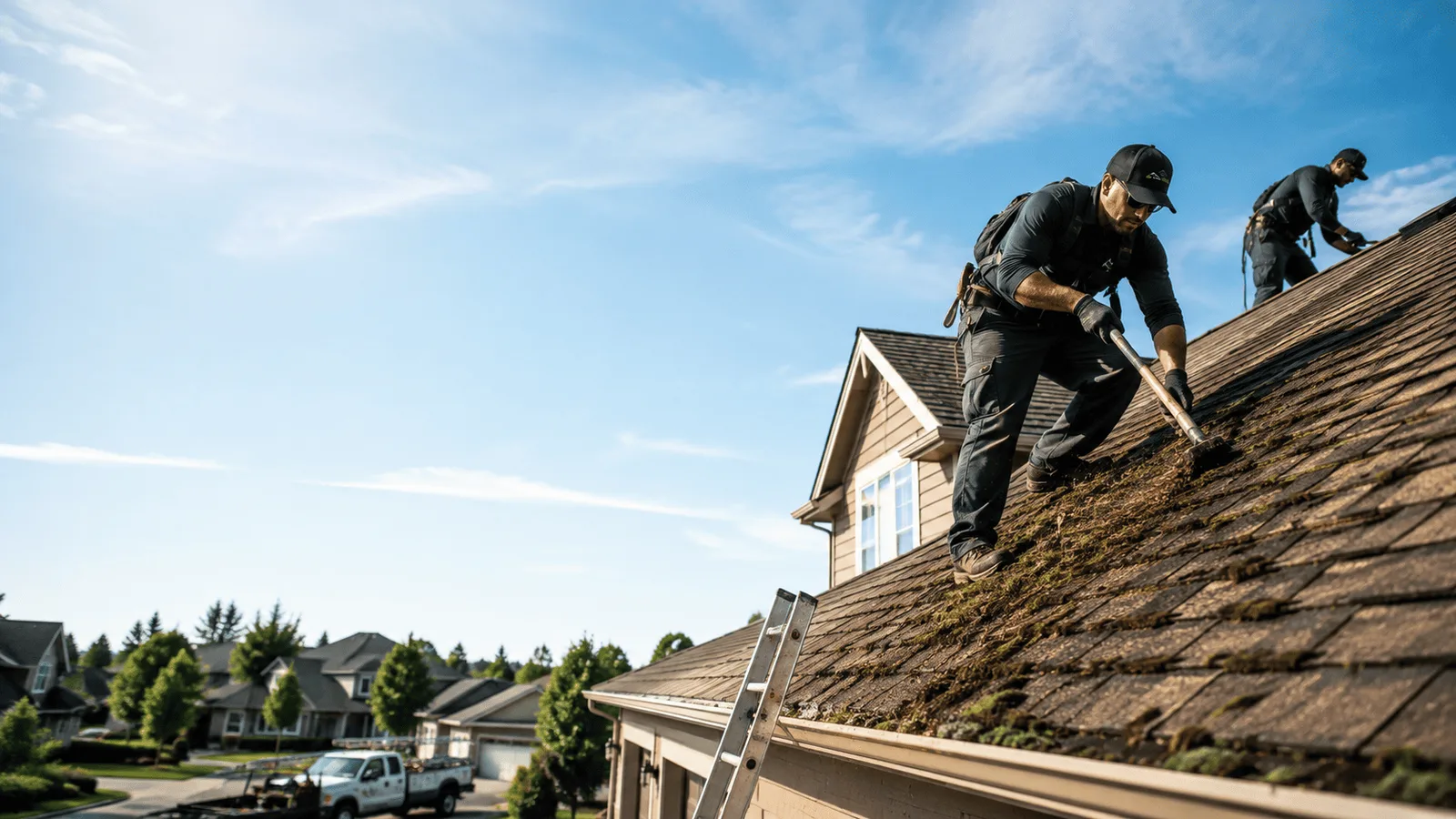 Roof Moss Removal in Owatonna, MN near me